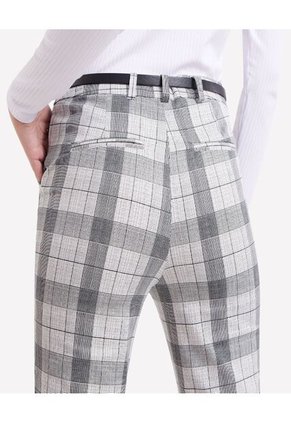 Pantalon Para Mujer Chino Color Gris  Marca Ostu #40070405