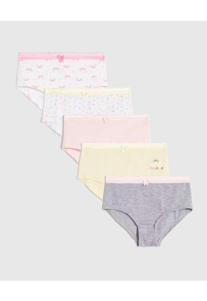 Ropa Interior Infantil Niña Panty Color Rosado Marca Ostu #90180082