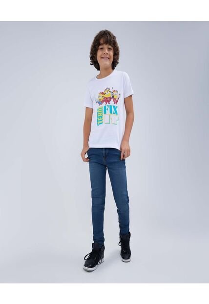 Jean Para Niño Skinny Color Azul  Marca Ostu #80160079