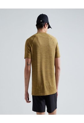 Camiseta Para Hombre Manga Corta Color Naranja Marca Ostu #60091020