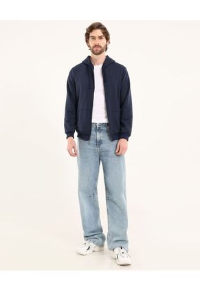 Buzo Para Hombre Zipper Color Azul  Marca Ostu #60060271