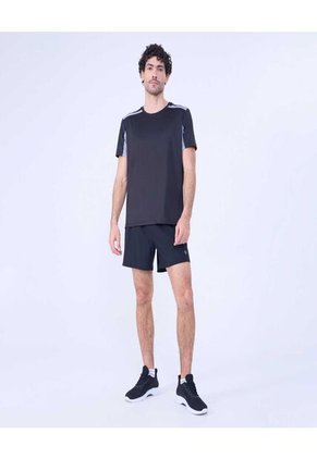 Camiseta Para Hombre Manga Corta Cuello Redondo Color Negro Marca Ostu #60091502