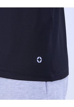 Camiseta Para Hombre Manga Larga Cuello Redondo Color Negro Marca Ostu #60091496