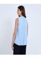 Blusa Para Mujer Manga Sisa Color Azul Marca Ostu #40121133 de Ostu