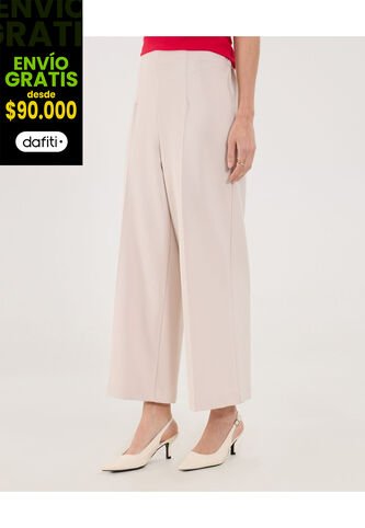 Pantalón Para Mujer Moda Color Café Marca Ostu #40070804 Ostu