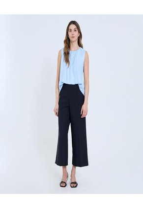 Blusa Para Mujer Manga Sisa Color Azul Marca Ostu #40121133