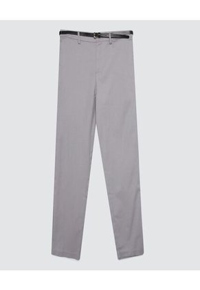Pantalon Para Mujer Chino Color Gris Marca Ostu #40070345