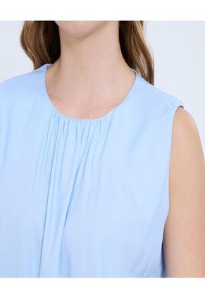 Blusa Para Mujer Manga Sisa Color Azul Marca Ostu #40121133