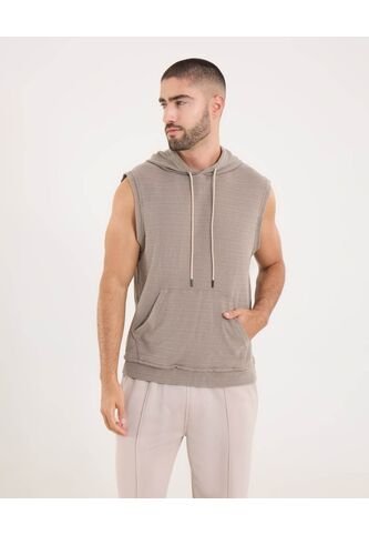 Buzo Para Hombre Hoodie Color Beige Marca Ostu #60060546 Ostu