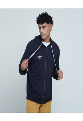 Buzo Para Hombre Zipper Color Azul Oscuro Marca Ostu #60060302