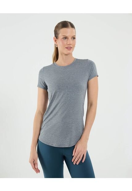 Camiseta Para Mujer Manga Corta Cuello Redondo Color Negro Marca Ostu #40092539