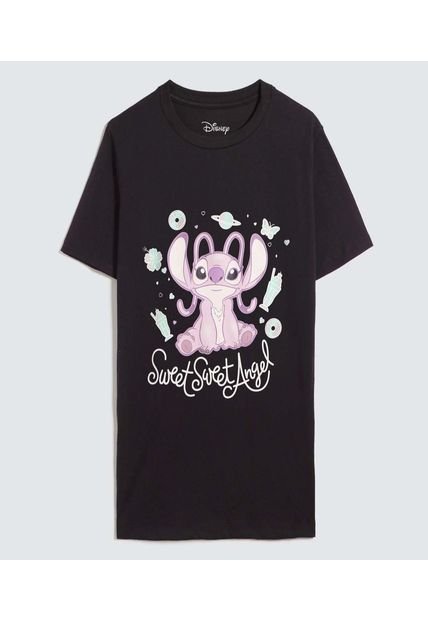 Camiseta Para Mujer Manga Corta Color Negro Marca Ostu #40092198