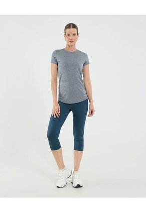 Camiseta Para Mujer Manga Corta Cuello Redondo Color Negro Marca Ostu #40092539