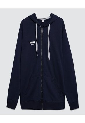 Buzo Para Hombre Zipper Color Azul Oscuro Marca Ostu #60060302