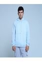 Buzo Para Hombre Hoodie Color Azul Claro Marca Ostu #60060359 de Ostu