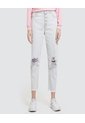Jean Para Mujer Mom Color Azul  Marca Ostu #40160257 de Ostu