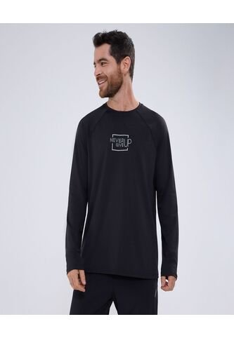 Camiseta Para Hombre Manga Larga Color Negro Marca Ostu #60091379 Ostu