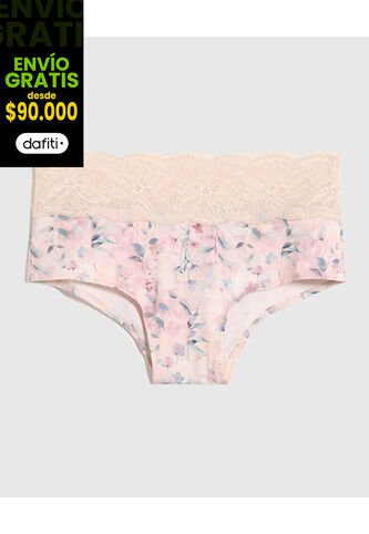 Panty Para Mujer Cachetero Color Piel Marca Ostu #40800083 Ostu