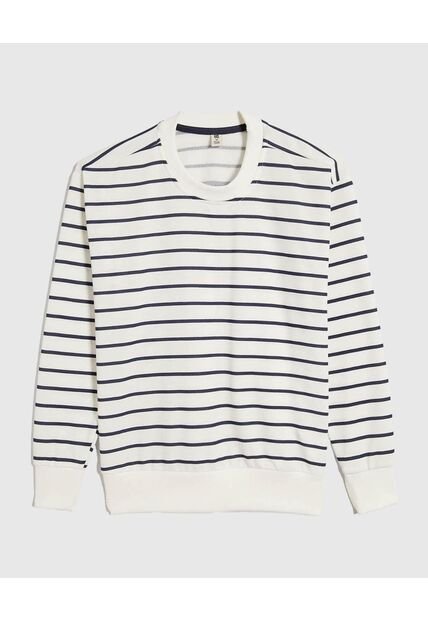 Buzo Infantil Niño Cuello Redondo Color Crema Marca Ostu #80060160