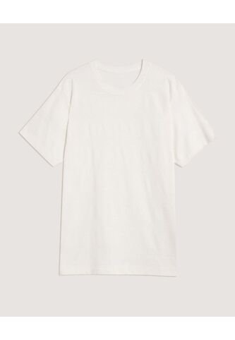 Camiseta Para Hombre Manga Corta Cuello Redondo Color Crema Marca Ostu #60091864 Ostu