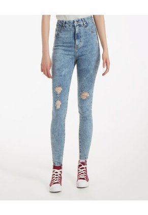 Jean Para Mujer Curvy Color Azul  Marca Ostu #40160244