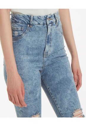 Jean Para Mujer Curvy Color Azul  Marca Ostu #40160244