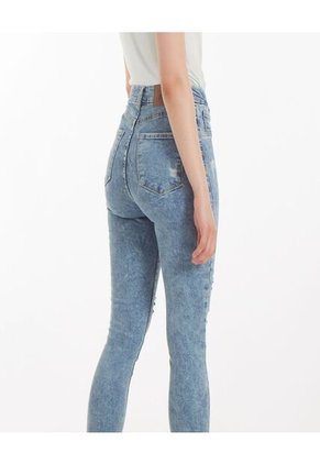 Jean Para Mujer Curvy Color Azul  Marca Ostu #40160244