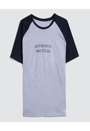 Camiseta Para Hombre Manga Corta Color Gris  Marca Ostu #60091244