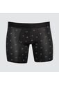Boxer Para Hombre Filete Medio Microfibra Color Negro Marca Ostu #60000301 de Ostu
