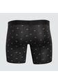 Boxer Para Hombre Filete Medio Microfibra Color Negro Marca Ostu #60000301 de Ostu