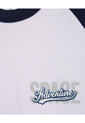 Camiseta Para Niño Manga Larga Color Blanco Marca Ostu #80090231