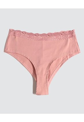 Panty Para Mujer Hipster Color Rosado Marca Ostu #40800012