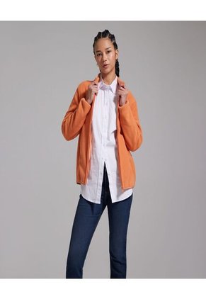 Chaqueta Para Mujer Abrigo Color Naranja Marca Ostu #40080133