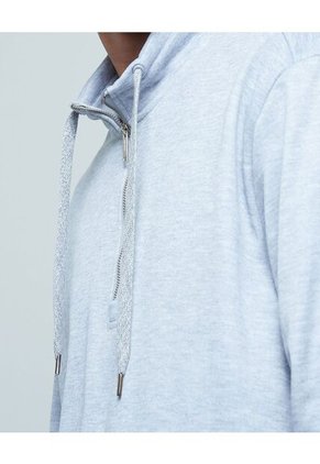 Buzo Para Hombre Cuello Alto O Cuello Tortuga Color Gris  Marca Ostu #60060321