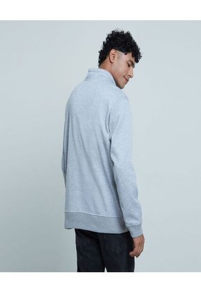 Buzo Para Hombre Cuello Alto O Cuello Tortuga Color Gris  Marca Ostu #60060321