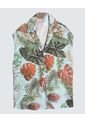 Camisa Para Mujer Manga Sisa Color Verde  Marca Ostu #40010214 de Ostu