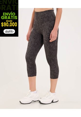 Leggins Para Mujer Medio Color Negro Marca Ostu #40230596 Ostu