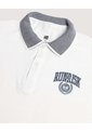 Polo Infantil Niño Manga Corta Color Crema Marca Ostu #80110111 de Ostu