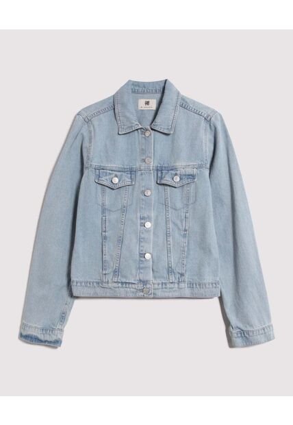 Chaqueta Para Mujer Trucker Color Azul Marca Ostu #40080252