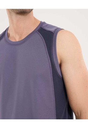 Camiseta Para Hombre Manga Sisa Cuello Redondo Color Morado Marca Ostu #60091689