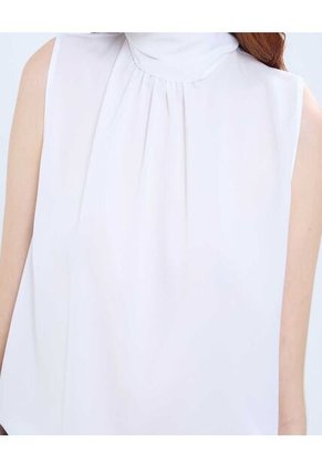 Blusa Para Mujer Manga Sisa Color Crudo Marca Ostu #40121055