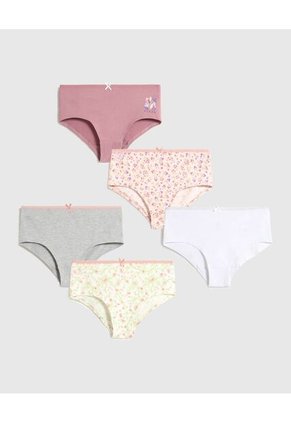 Ropa Interior Infantil Niña Panty Color Rosa Marca Ostu #90180092
