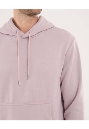 Buzo Para Hombre Hoodie Color Rosa Marca Ostu #60060457