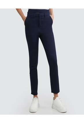 Pantalon Para Mujer Chino Color Azul Oscuro Marca Ostu #40070345