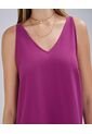 Blusa Para Mujer Manga Sisa Color Morado Marca Ostu #40120994 de Ostu