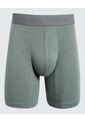 Boxer Para Hombre Filete Medio Algodón Color Verde  Marca Ostu #60000484 de Ostu