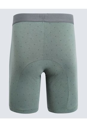 Boxer Para Hombre Filete Medio Algodón Color Verde  Marca Ostu #60000484