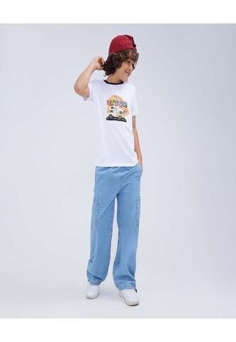 Jean Para Niño Jogger Color Azul Claro Marca Ostu #80160073 Ostu