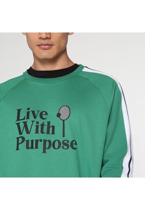 Buzo Para Hombre Cuello Redondo Color Verde  Marca Ostu #60060225