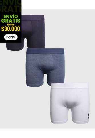 Boxer Infantil Niño Filete Medio Color Azul Marca Ostu #80000096 Ostu